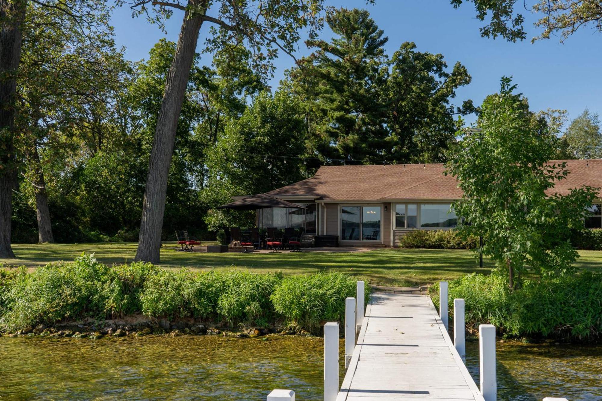 Villa Lake House à Delavan Extérieur photo